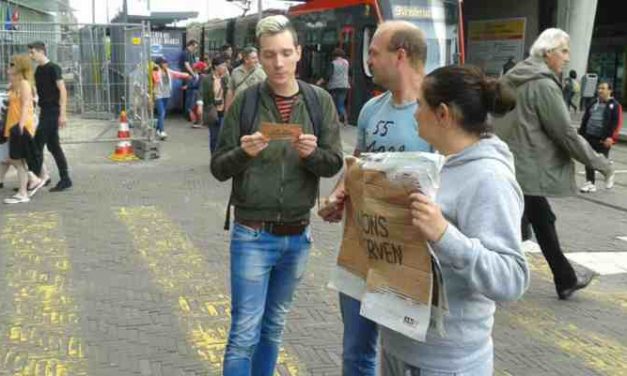 Achterban jongeren doen mee aan landelijke actie “laat ons uitsterven”!