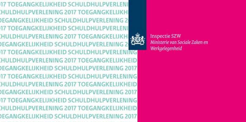 Rapport: Toegankelijkheid schuldhulpverlening 2017
