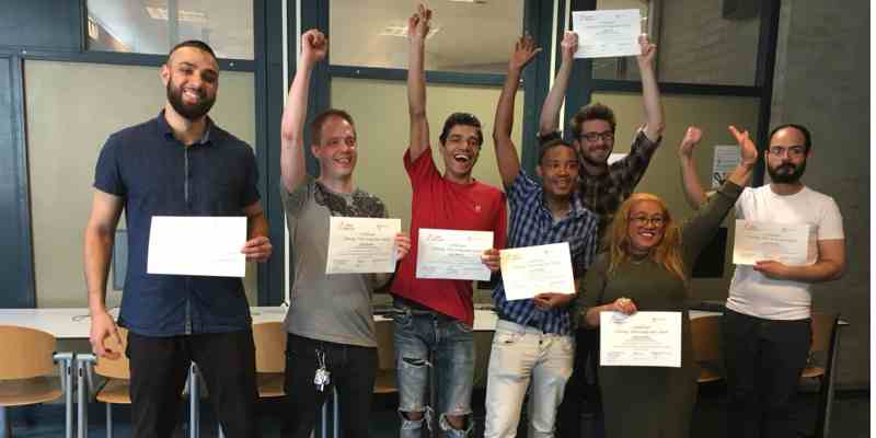 Certificaatuitreiking Educatieproject