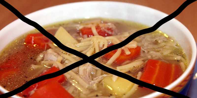 Koning opent Leger des Heils-locatie maar slaat de kippensoep af