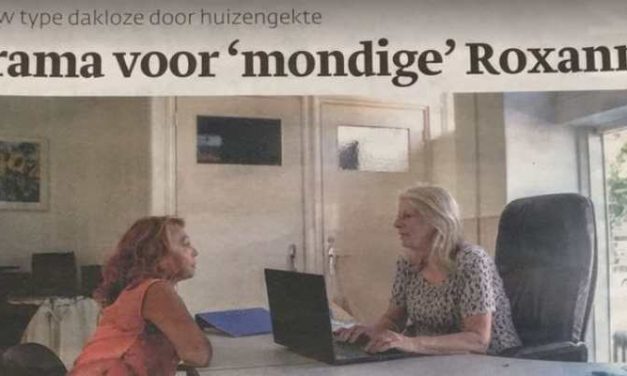 Huizengekte dreigt Roxanna dakloos te maken