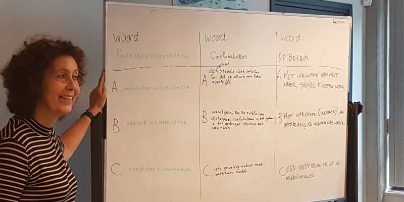 Start training Educatieproject op woensdag 19 september 2018