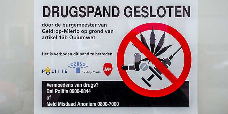 Burgemeesters sluiten huizen te snel na drugsvondst, rechter fluit hen terug