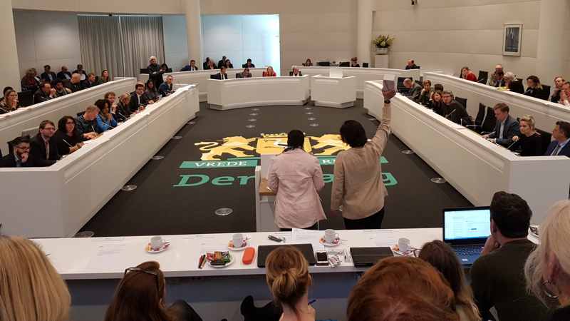 Inspreek tekst Fatima voor Haagse Gemeenteraad november 2018