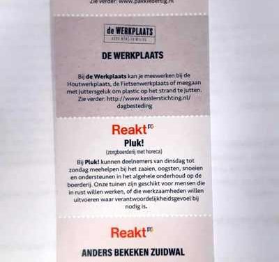 Aarzelende werkzoekenden met strippenkaart naar werk