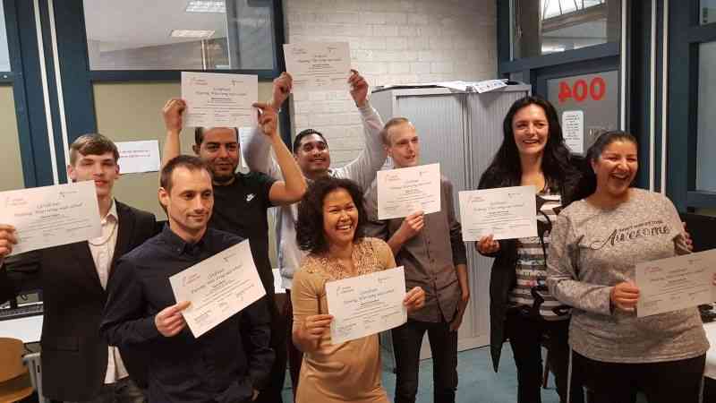 Certificaatuitreiking Educatieproject