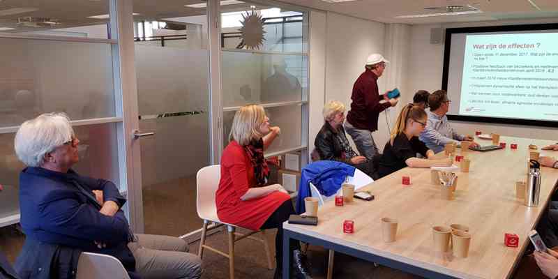 Wethouder organiseert een bezoek aan het succesvolle Werkplein in Dordrecht