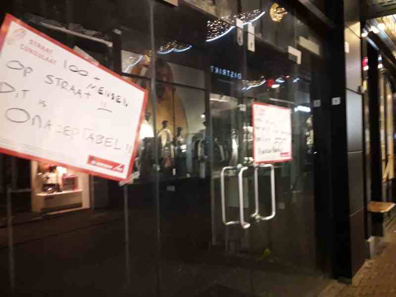 Poster actie in beeld