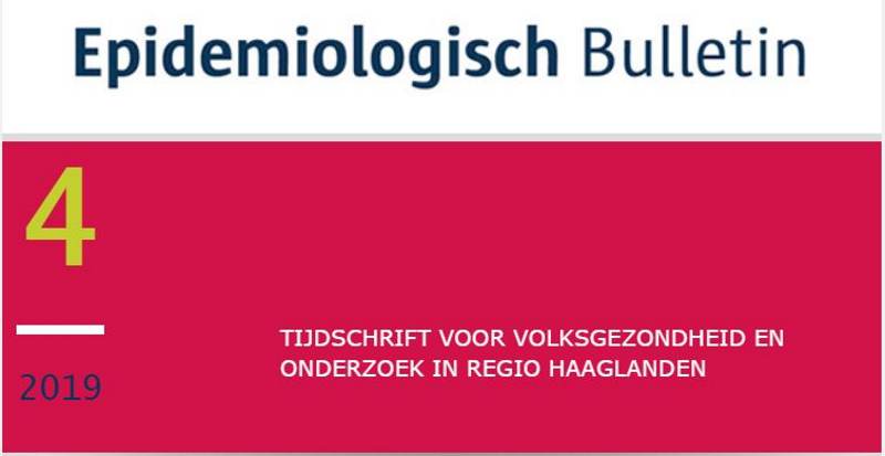 In het Haagse Epidemiologisch bulletin een flink artikel over ‘Dakloosheid in Den Haag’