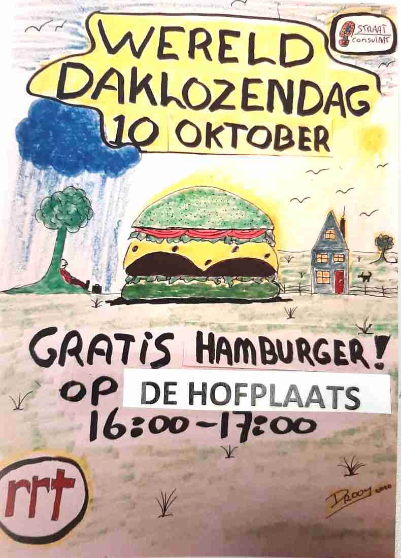 Wereld Daklozendag: Straat Consulaat luidt de noodklok