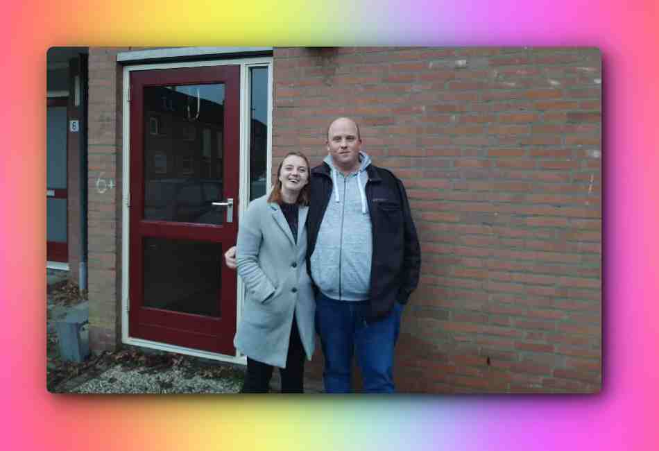 VOORHE~1 Raymond en Laura voor het nieuwe huis!