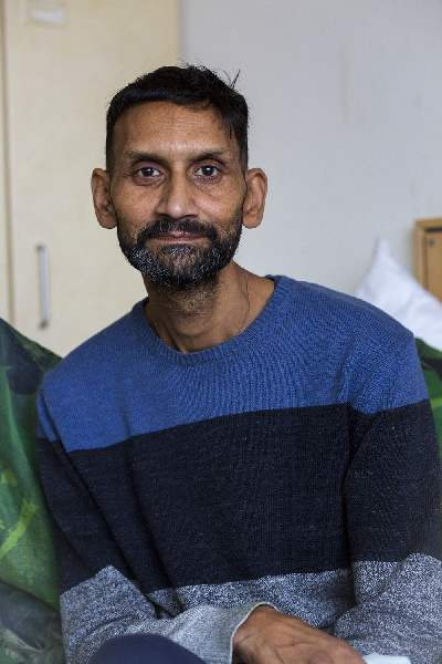 Het gezicht van de daklozen in Den Haag: Erik Faizel Moerli