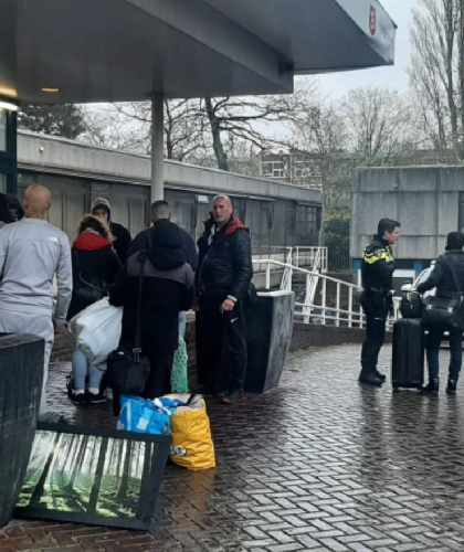 daklozen op straat gezet den haag uit winteropvang