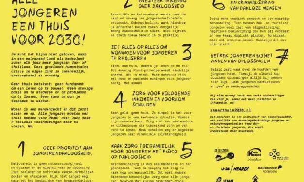 Partijen willen einde dakloosheid, vraag is of dat op tijd lukt