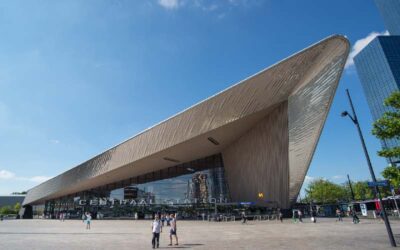 Tijdelijke opvanglocatie voor daklozen in Rotterdam