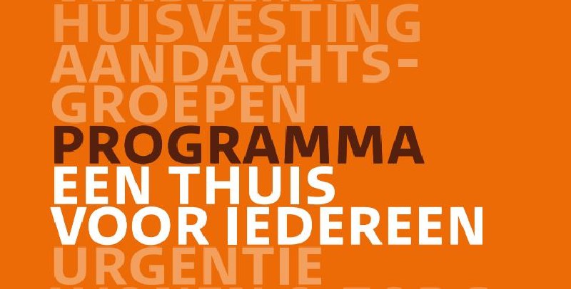 Expertteam Huisvesting Aandachtsgroepen: “Voor ondersteuning van gemeenten bij hun woon- en zorgopgave “
