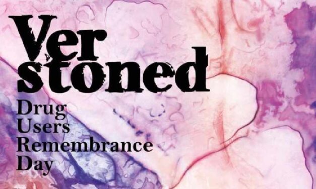 International Drug Users Remembrance Day in Amsterdam