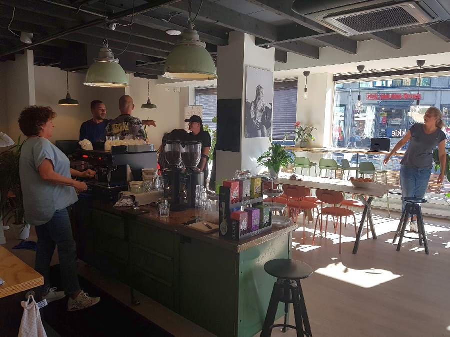 training straat bakkie barista's