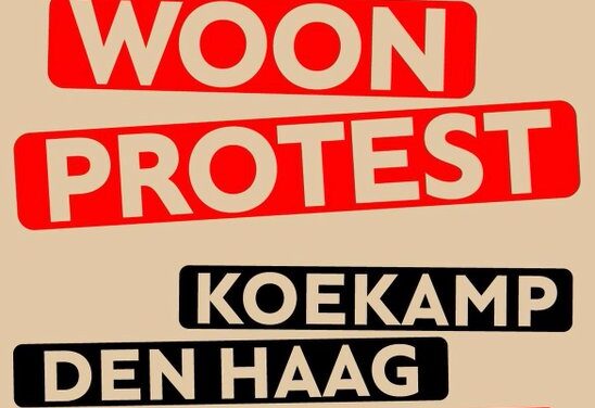 Woonprotest Actie in Den Haag op 28 oktober 2023!
