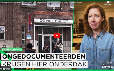 {Video} Nieuw netwerk in Rotterdam neemt het op voor ongedocumenteerde dakloze mensen in de stad