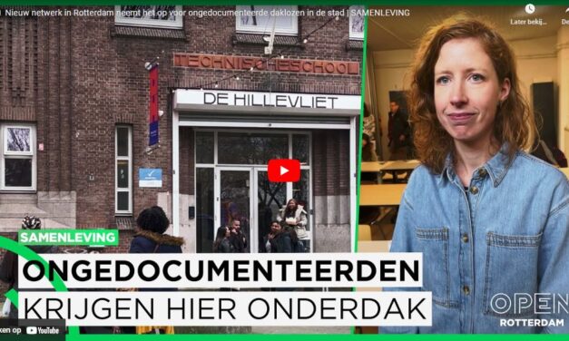 {Video} Nieuw netwerk in Rotterdam neemt het op voor ongedocumenteerde dakloze mensen in de stad