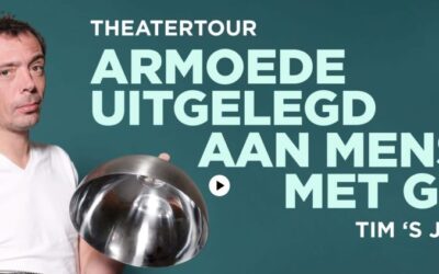 {Video} Theatercollege Tim ‘S Jongers Armoede uitgelegd aan mensen met geld