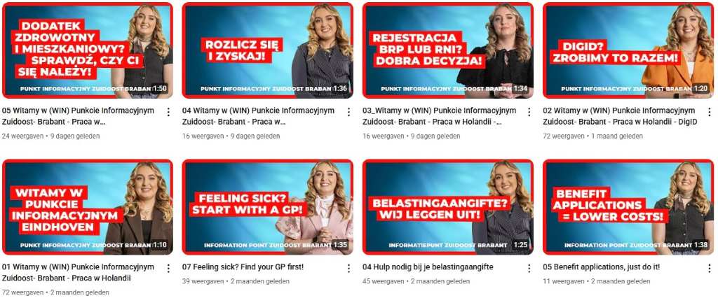 Wegwijs in Nederland: video’s voor arbeidsmigranten in 3 talen