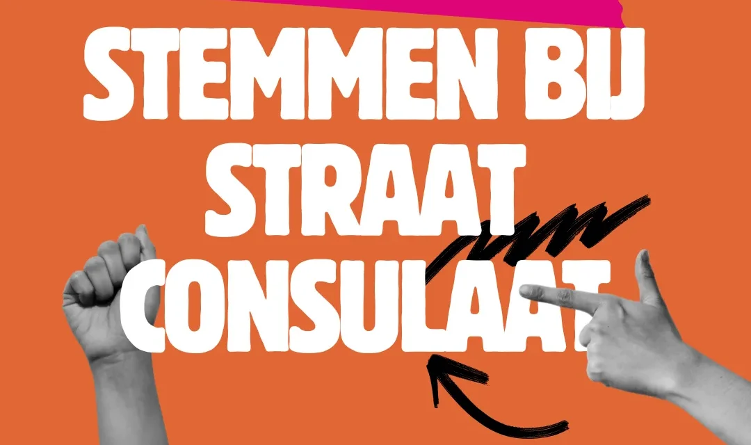 Kom stemmen bij Straat Bakkie