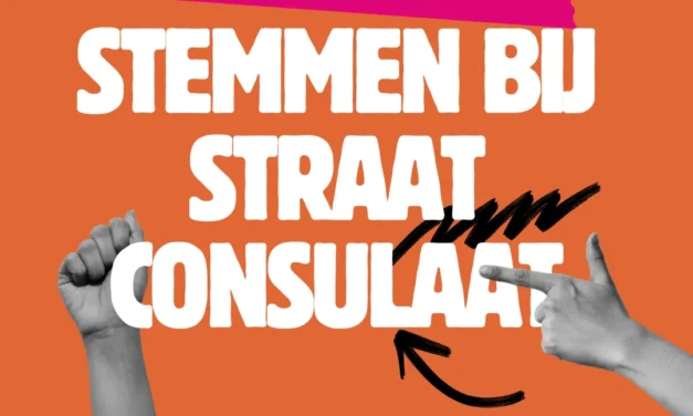 Kom stemmen bij Straat Bakkie