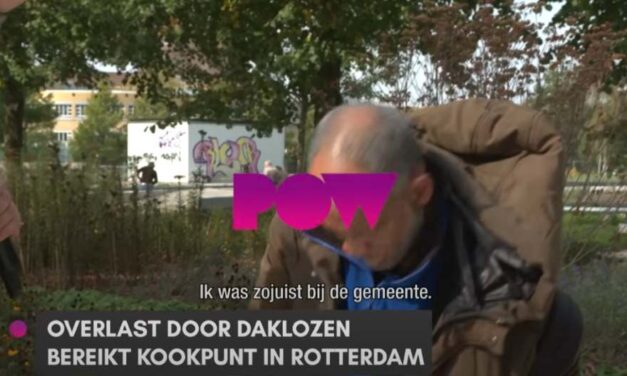 {Video} Rotterdam overspoeld door dakloze junkies, heel park in beslag genomen!