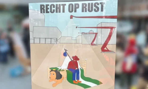 {Video} Pact tegen dakloosheid gesloten tijdens Recht op Rust-actie Schouwburgplein